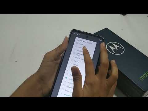 How to change alarm sound in Motorola g60 | alarm sound change kaise karen