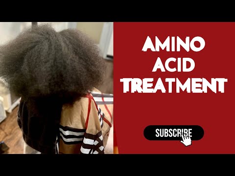 Amino Acid Hair Treatment on Natural Hair