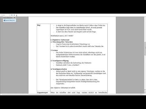 3. Fraud § 263 para. 1 StGB: Error (especially factual awareness)