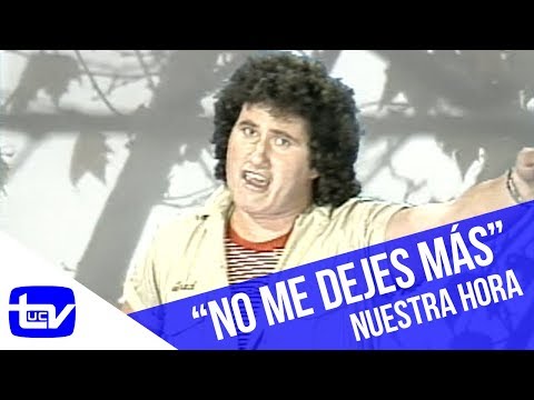 Adriano Pappalardo - No me Dejes Más | Nuestra Hora