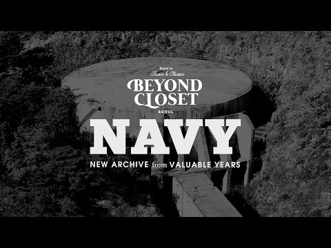 BEYOND CLOSET 2020 FW COLLECTION 'NAVY SEALOVER'