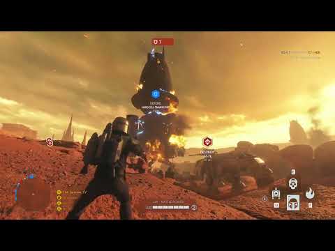 Hardcell falls on top of AT-TE