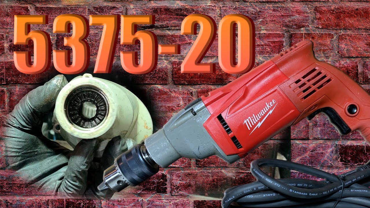 Reparación y Mantenimiento a Rotomartillo de 1/2 Milwaukee 5375-20
