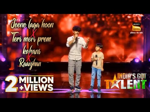 Jeene laga hoon X Teri meri prem kahani X Raanjhan Song by Krish & Kishore mandal Full performances