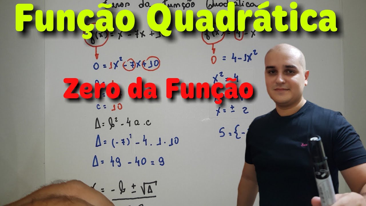 Aula 03 - Função do Segundo Grau (Função Quadrática): Zero da Função Quadrática