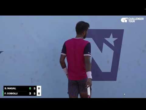 Sumit Nagal vs Flavio Cobolli - 2023 ATP Tulln Challenger SF Highlights