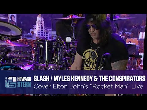 Slash ft. Myles Kennedy & the Conspirators Cover “Rocket Man” on the Stern Show