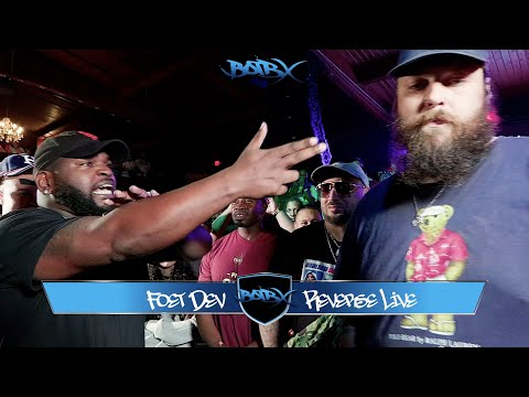 Foet Dev Vs Reverse Live - GTX Rap Battle #BOTBX