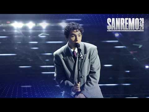 Sanremo 2026 - Fulminacci canta Stupida sfortuna