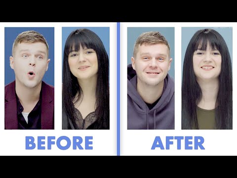 私たちの最初のデートの前後にインタビューを受けました - ニック＆ダニエラ｜グラマー (Interviewed Before and After Our First Date - Nick & Daniela | Glamour)