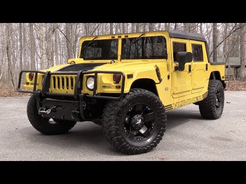 2006 Hummer H1 Alpha Open Top: Road Test & In Depth Review