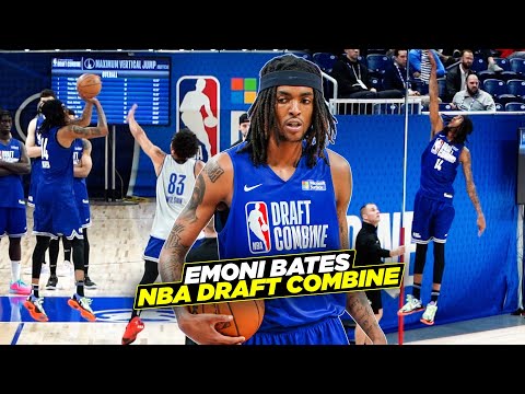 Emoni Bates IMPRESSES at NBA Draft Combine!!