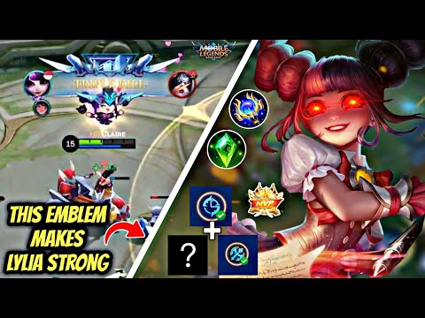 Lylia Udah Gak Meta ? Wajib Pake Emblem Ini ! || Build Lylia Tersakit 2023 || Gameplay Lylia || MLBB