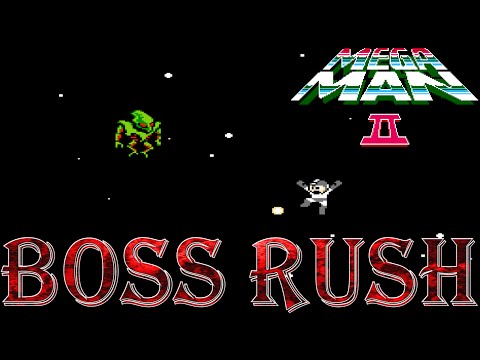 Mega Man 2 - Boss Rush (All Boss Fights, No Damage)
