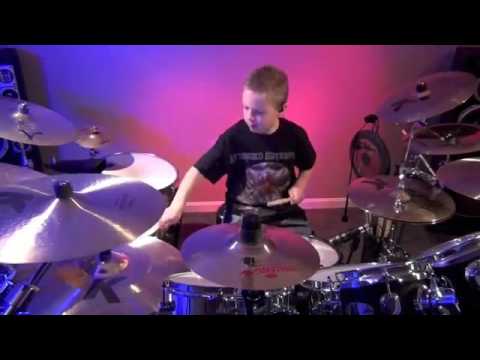 Avery Drummer Molek V.S. Mike Portnoy Studio Drum Track A7X- Nightmare