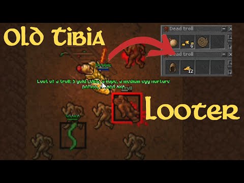 OldBot WeAreTibia & RetroCores - CAVEBOT, TARGETING & LOOTER