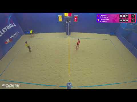 07:00 I. Skrynnik / M. Horobets - I. Romanenko / M. Kyselov 16.05.2023 | Winners Beach Volleyball