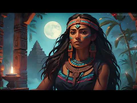 Fantasy Aztec Flute Relaxing Music | Ambient Deep Sleep Meditation Music | Calm Nature Ambience
