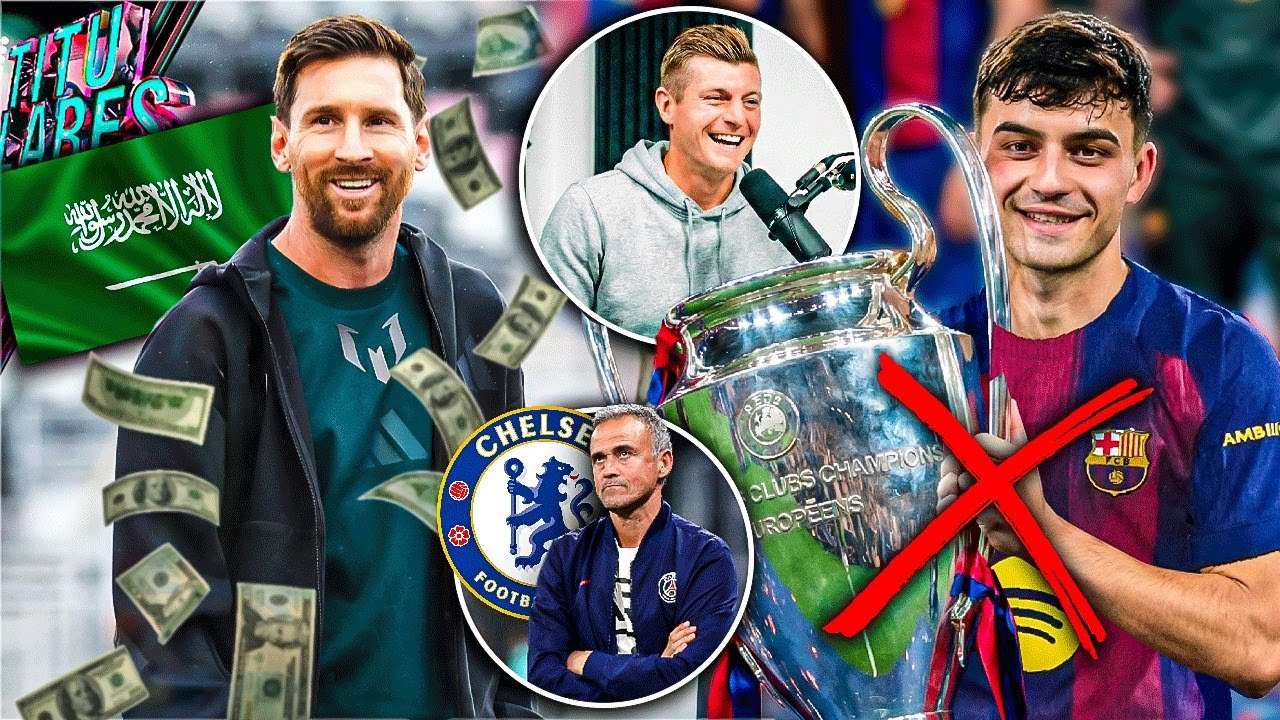 Kroos: “Barça no ganará la UCL así” | Arabia pagaría lo que pida Messi | Por esto no fue al Chelsea