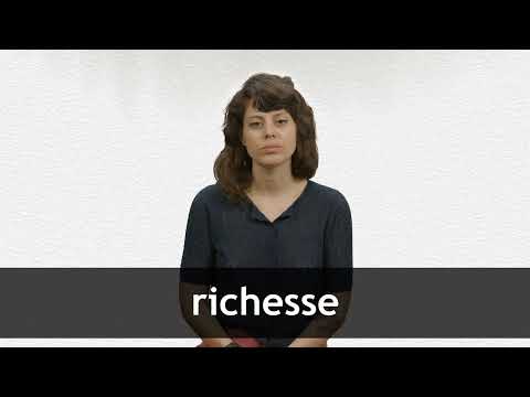 English Translation of “RICHESSE”