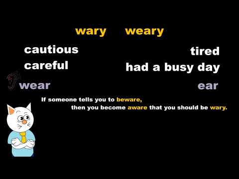 Episode 2: Wary or weary - Common Mistakes That Even Native English Speakers Make!