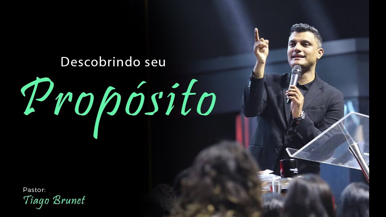 Descobrindo seu Propósito - (Treinamento de Líderes) - Tiago Brunet