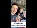 Teaching My Boyfriend POTTERY #shorts
