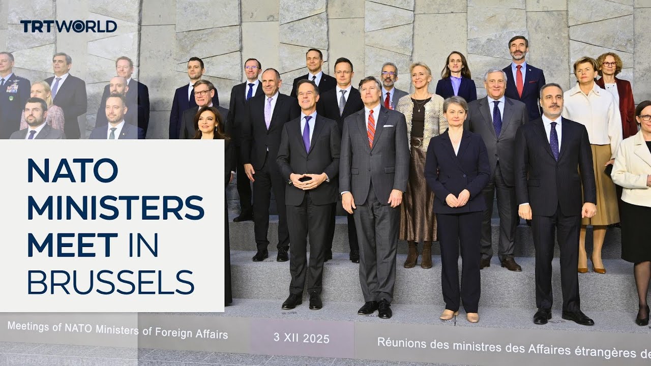 NATO ministers gather as US envoy meets Putin in Moscow