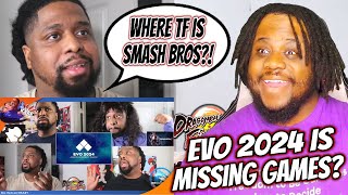 Mightykeef How FIGHTING GAME PLAYERS Reacted to EVO 2024 LINEUP! | Dairu Reacts
