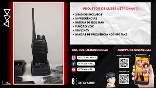 Radio Comunicador Walk Talk Professional 6km Bf-777s