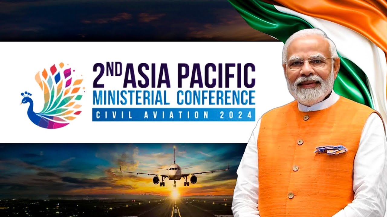 LIVE: PM Modi attends Asia Pacific Civil Aviation Ministers Conference | BHARAT MANDAPAM | New Delhi