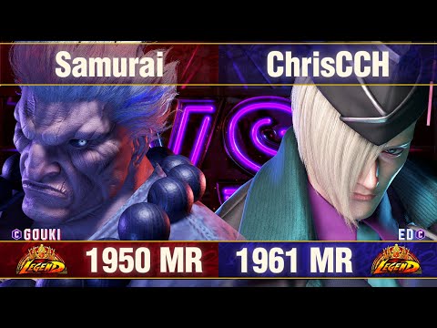 【スト6】Samurai vs  ChrisCCH (豪鬼 vs エド) SF6 Samurai vs ChrisCCH (Akuma vs Ed)