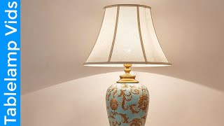 Giới thiệu đèn gốm sứ Bát Tràng bọc đồng đẹp