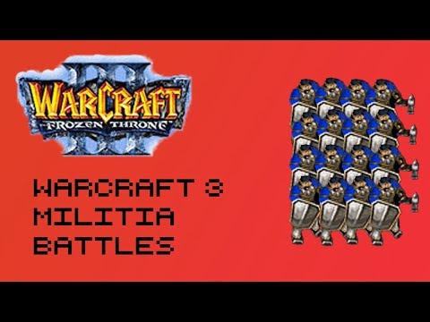 Warcraft 3 | Militia Battles | Two Vs. Insane: Peasants Only