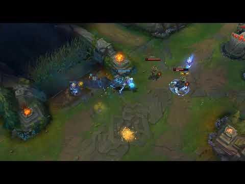 Lee sin double Q (W flash)