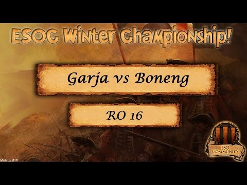 ESOC Winter Tourney - RO16: Garja vs Boneng