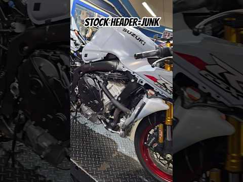 Aftermarket Headers are a MUST on a newer GSXR 1000
