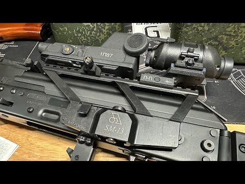 Arsenal Inc SM-13 Scope Mount for my AK-47 Kalashnikov KP104 😱