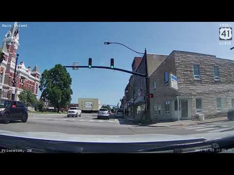 US Highway 41 - Haubstadt to Princeton, Indiana