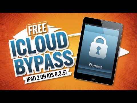 Free untethered iCloud Bypass iPad 2 on iOS 9.3.5
