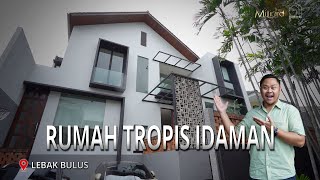 RUMAH MEWAH DAN NYAMAN KARYA TANGAN DINGIN ARSITEK TERNAMA | TOUR 161