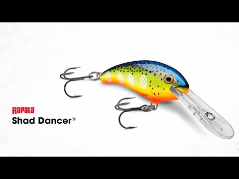 Vídeo Isca Rapala Shad Dancer SDD7
