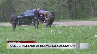 Police chase ends in Holmes County