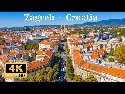 Zagreb - Croácia vídeo 4k