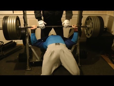 NinjaTyler - 585 Lbs/265 KG Bench Press (Longer Version)