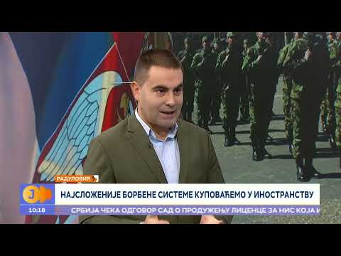 Koje još oružje kupuje Vojska Srbije  I RTS Jutarnji program