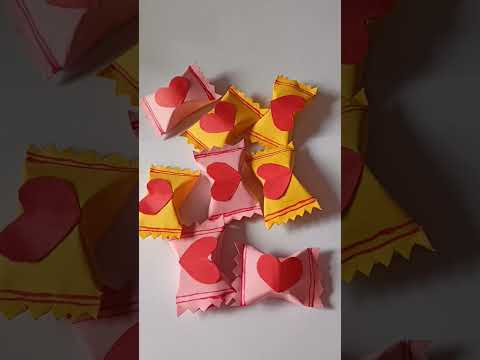 Cutest gift idea ever for chocolate day🍫🍬🍭#art #trending #ytshorts #yummy