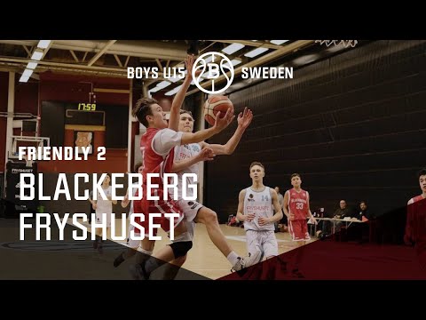 Blackeberg vs Fryshuset / 72 – 77 / Boys U15 / Friendly 2 / 2021-02-14
