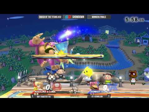 Smash of the Titans #32 - Winners Finals: 8BIT|Nabster (Rosalina) vs GT|Vermillion (Donkey Kong)
