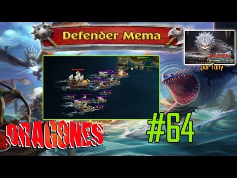 Dragones, el Resurgir de Mema "#064 - Defender Mema de Flota 64" por Tony